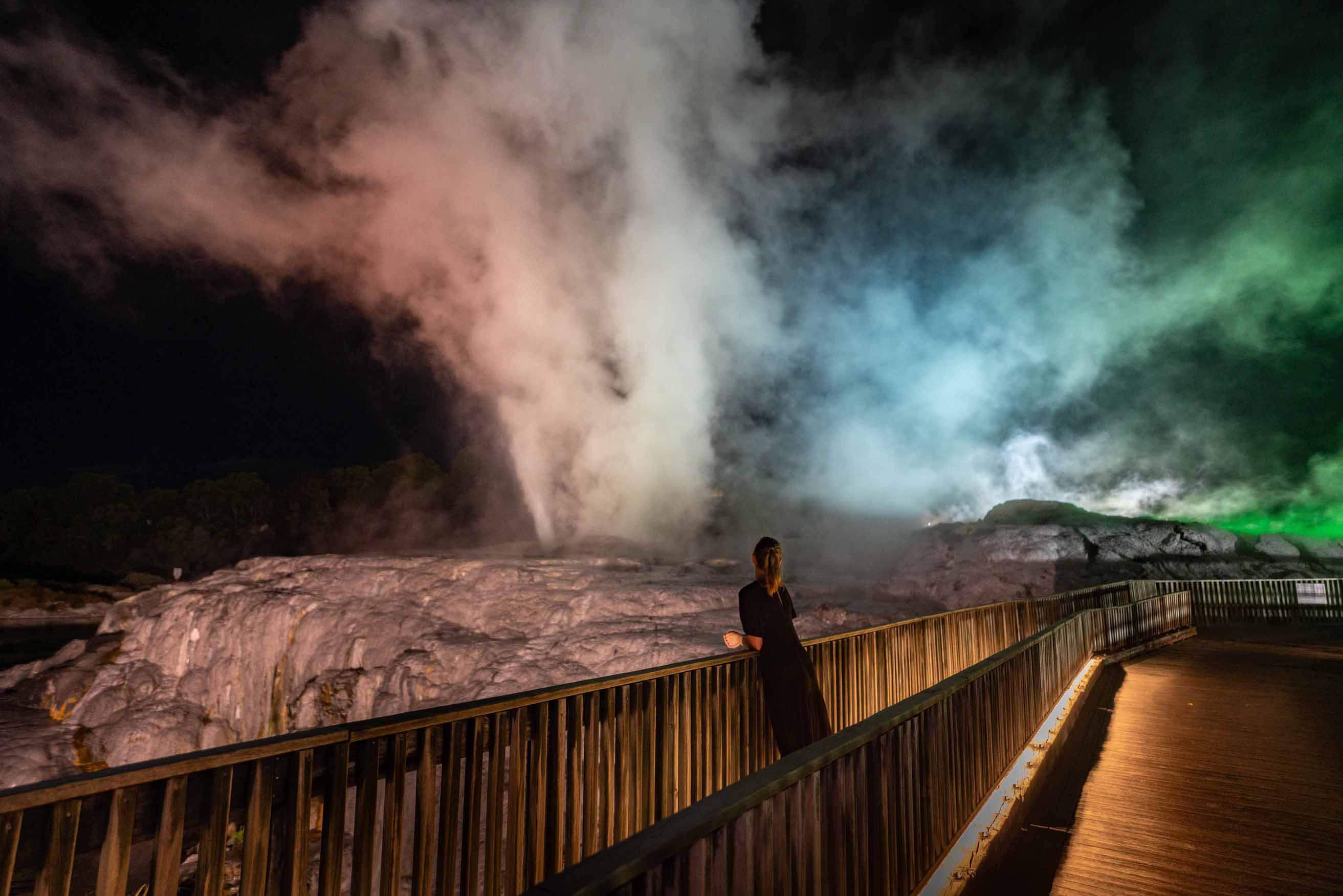 Te Puia Experiences: Geyser by Night - Photo 1 of 6